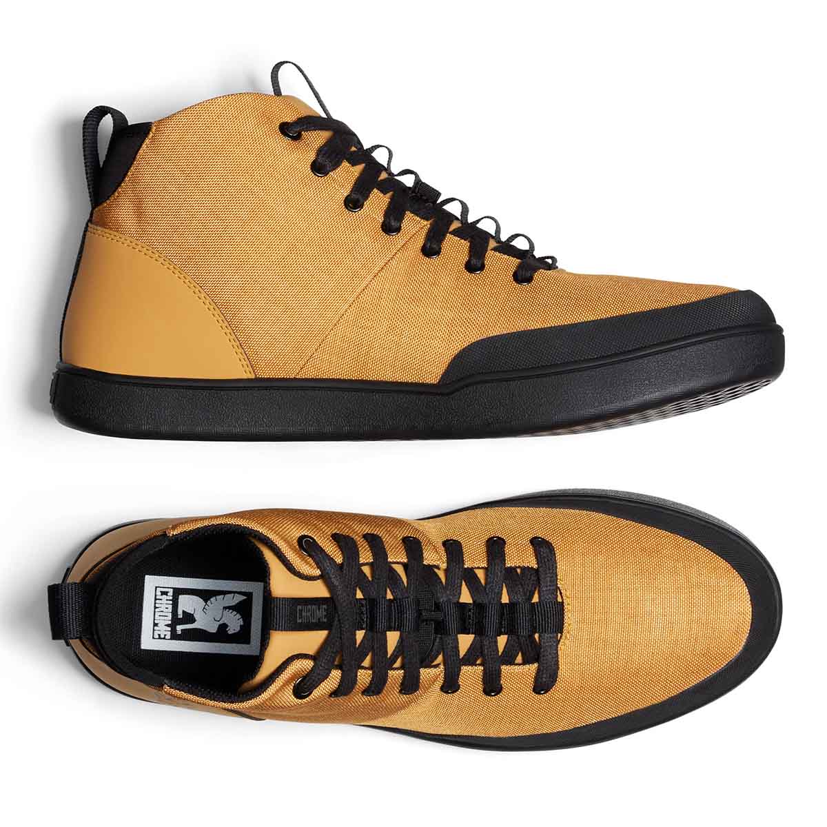 Chrome Industries Bromley Mid Sneaker Herren Chrome-Industries-Bromley-Mid-Klickpedal-Schuhe-Men-FW-184-Braun-Beige-2