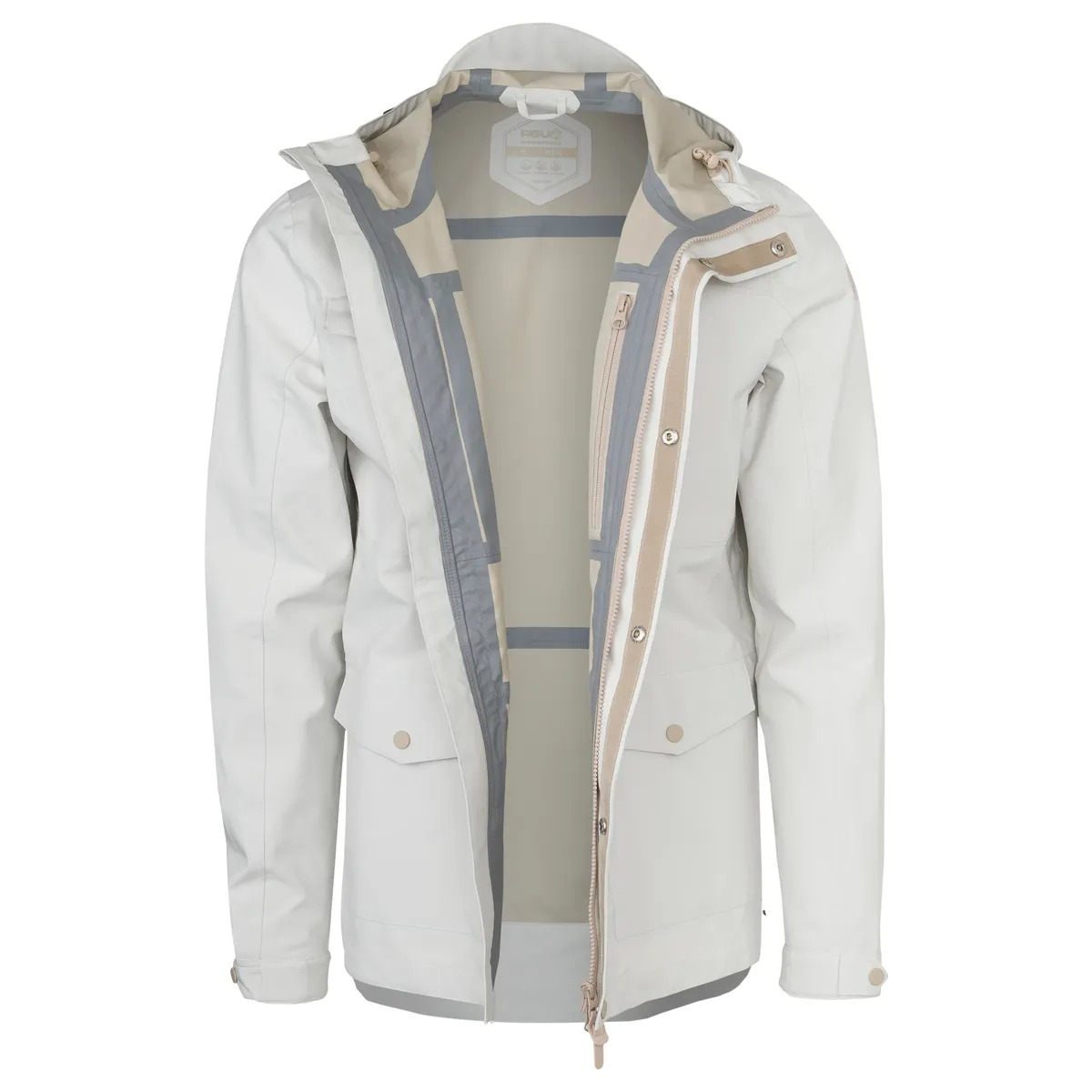 Undyed Pocket Rain Jacket Men