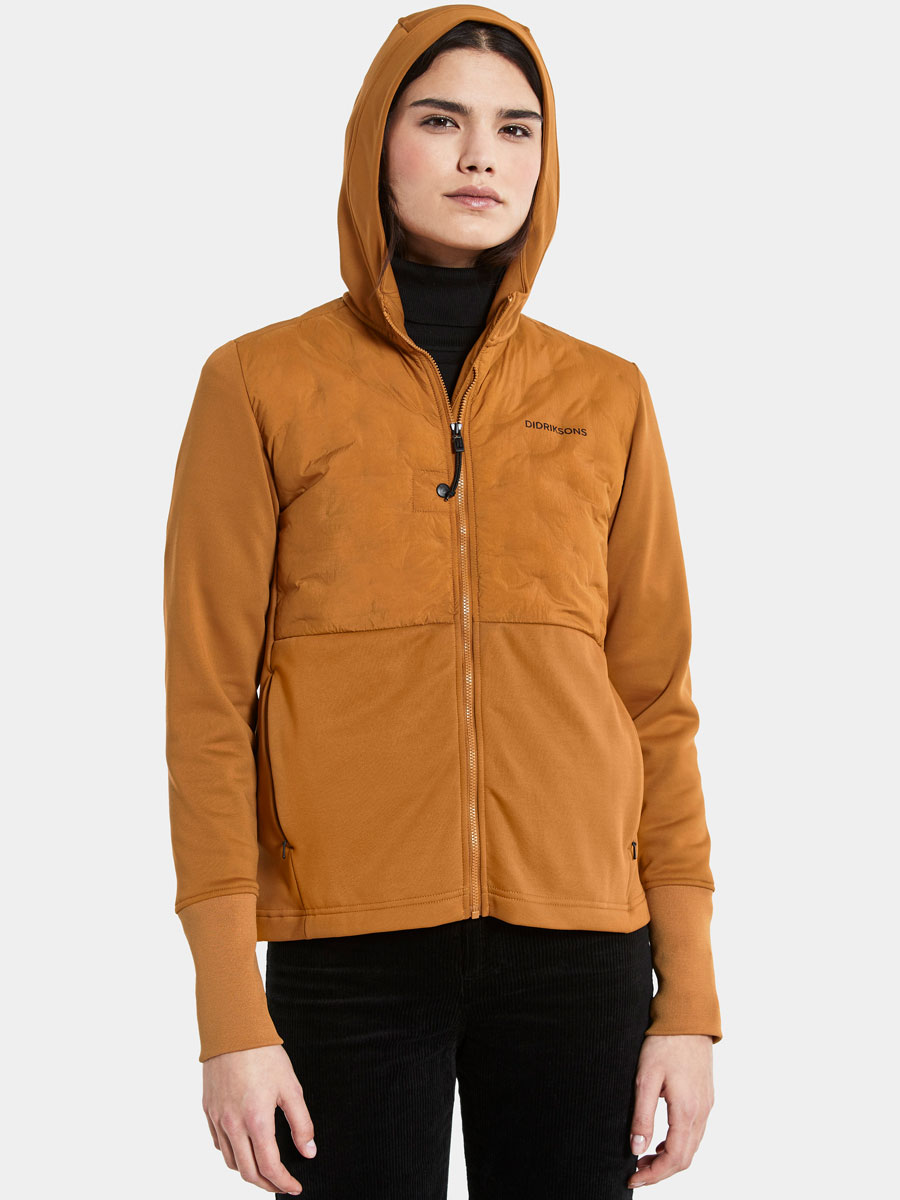 Didriksons VALDA Jacket 2 Fleecejacke Damen Didriksons_valda_womens_fullzip_2_504294_508_front2_m222