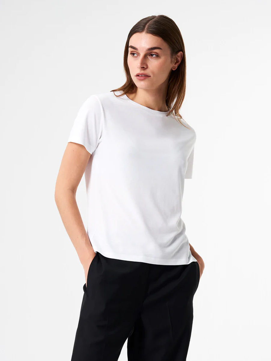 TONE T-Shirt Tencel Cotton Women