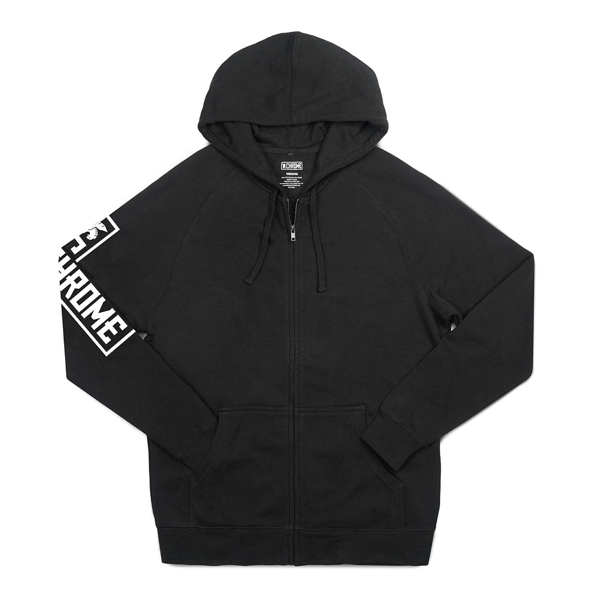 Chrome Industries Flying Lion Sweatjacke Herren AP-474-Chrome-Flying-Lion-Zip-Hoodie-BK-1