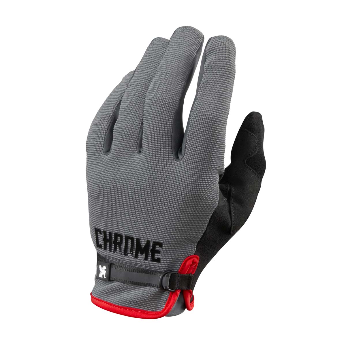 Chrome Industries Cycling Gloves 2.0 Fahrradhandschuhe Unisex Chrome_Industries_AC-229-GYBK_Cycling_Gloves_2-0_Unisex-1