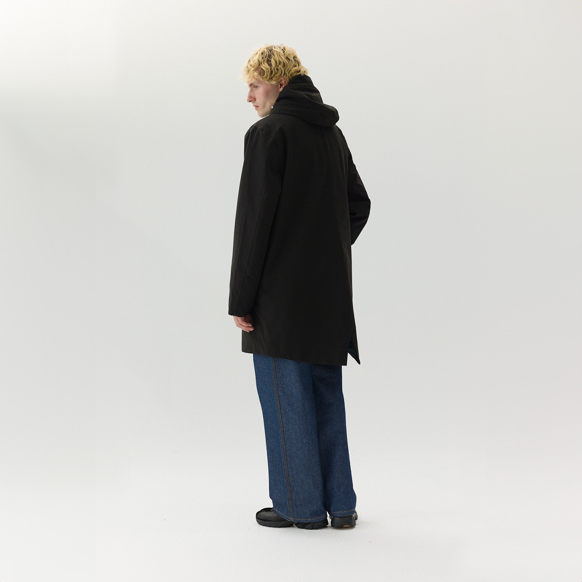 Welter Shelter Terror Weather Thermo Mantel Herren Welter-Shelter_TERROR-WATER-POLYRAYON-WOOL-LOOK_Mantel_Men_Black_04