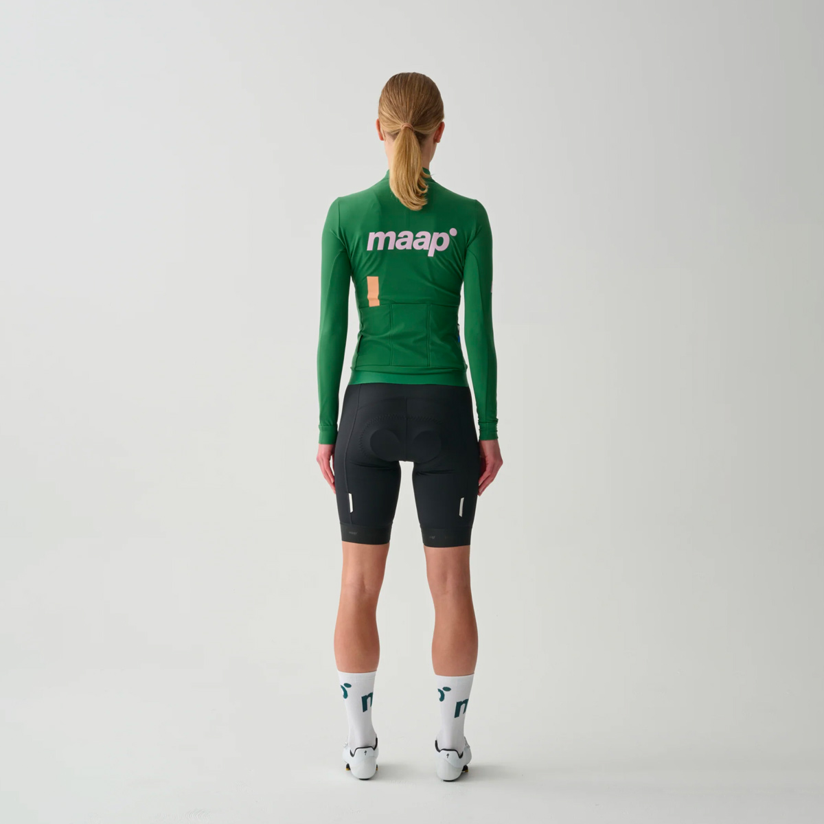 MAAP Training Thermo Langarm Radtrikot Damen Maap_Longsleeve-Training-Jersey-Women_Verdant-Green_04