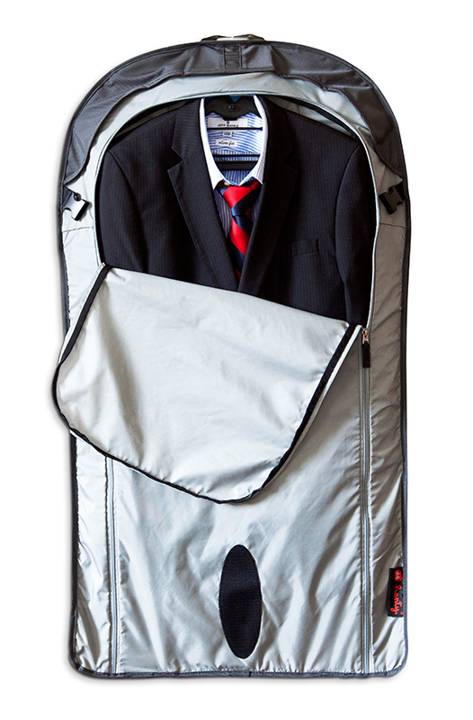 Henty Wingman Messenger 18L Rucksack  henty-Wingman-Messenger-grey-offen-haengend