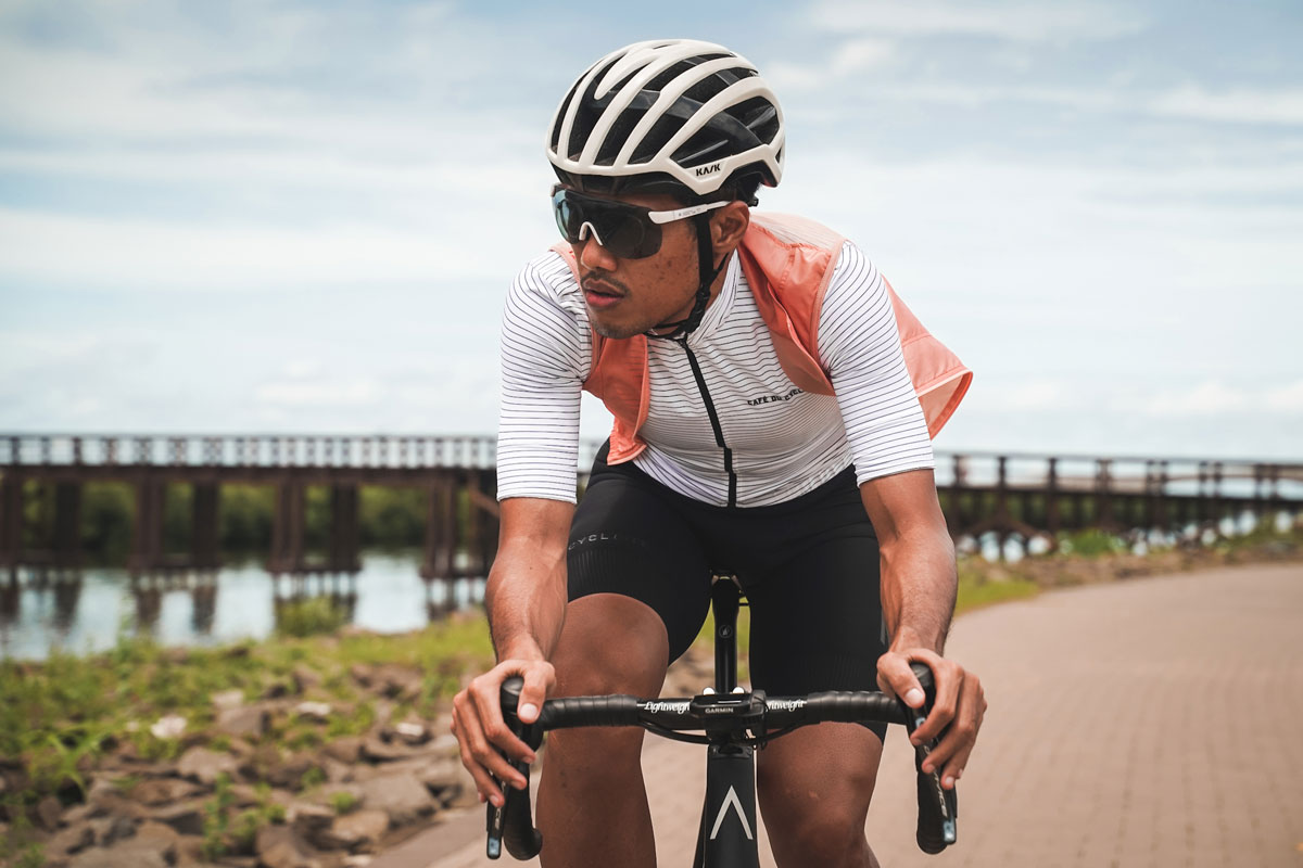 Café du Cycliste Francine Radtrikot Herren Cafe_du_Cycliste_Francine_Men_White_2