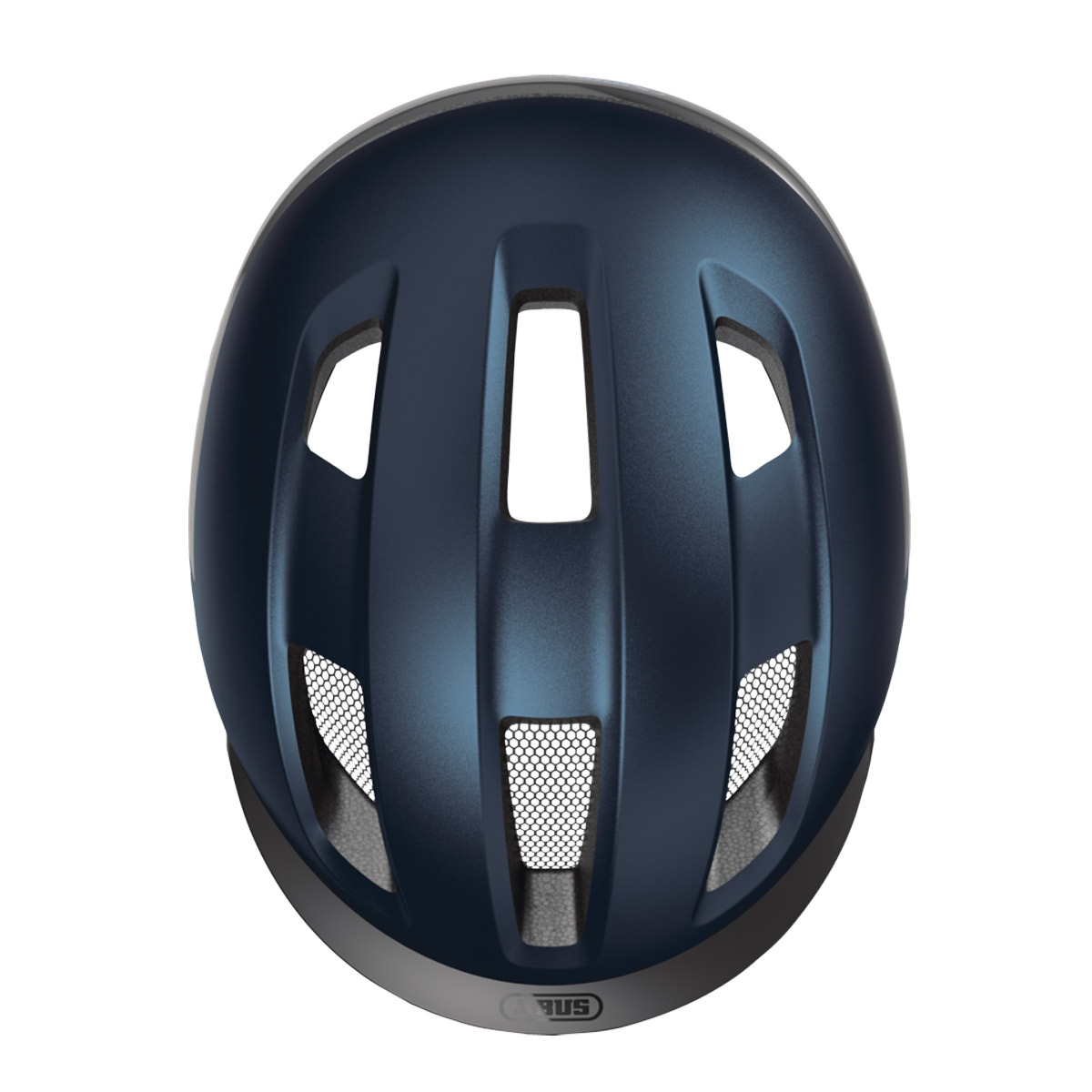 ABUS PURL-Y ACE Helm City Beleuchtung Licht Unisex midnight blue dunkelblau ABUS PURL-Y ACE Helm City Beleuchtung Licht Unisex midnight blue dunkelblau von oben