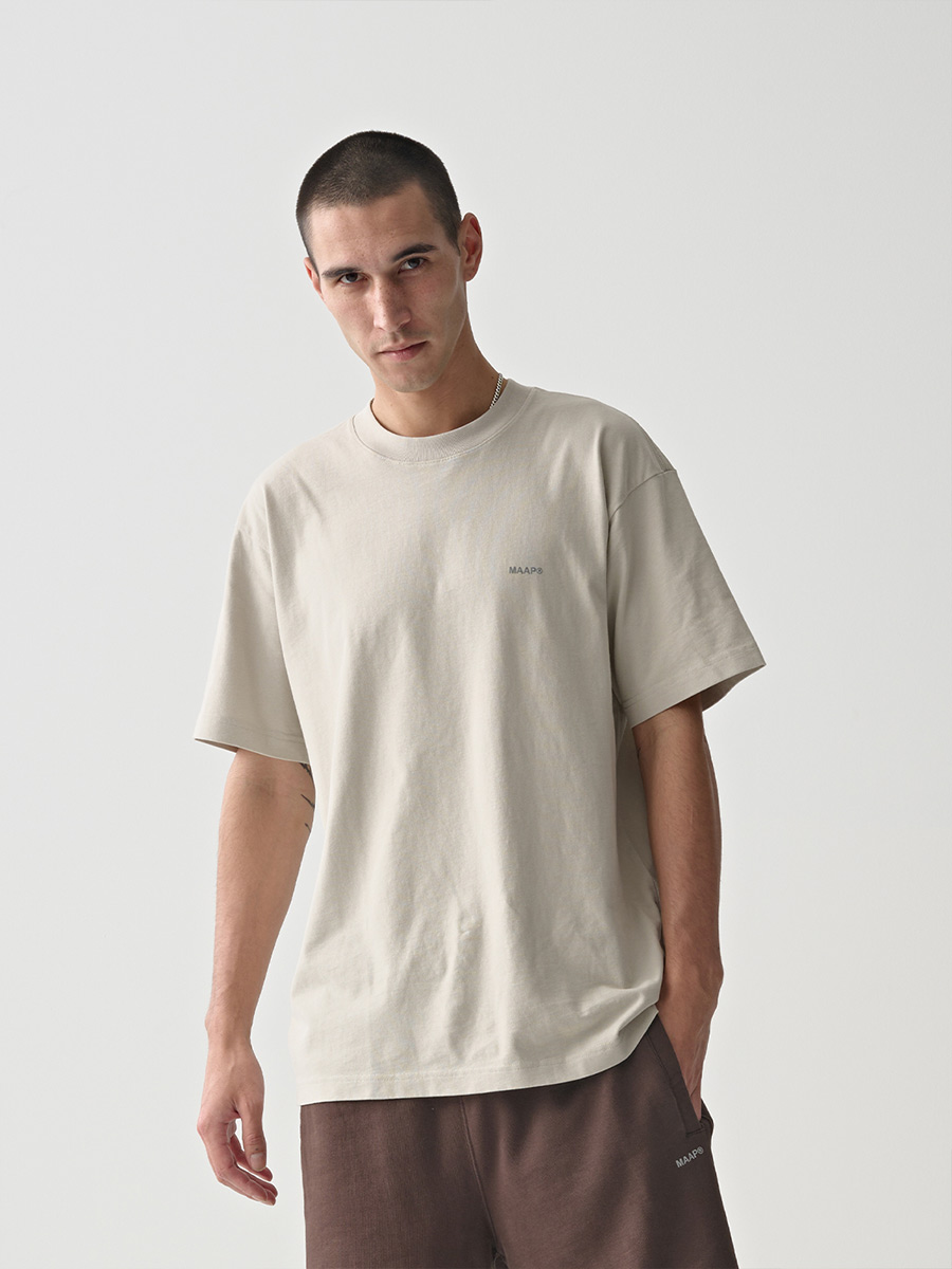 MAAP Essentials T-Shirt Herren  Maap_MPMTO240624_FOG1-Essentials-Tee_Fog_04
