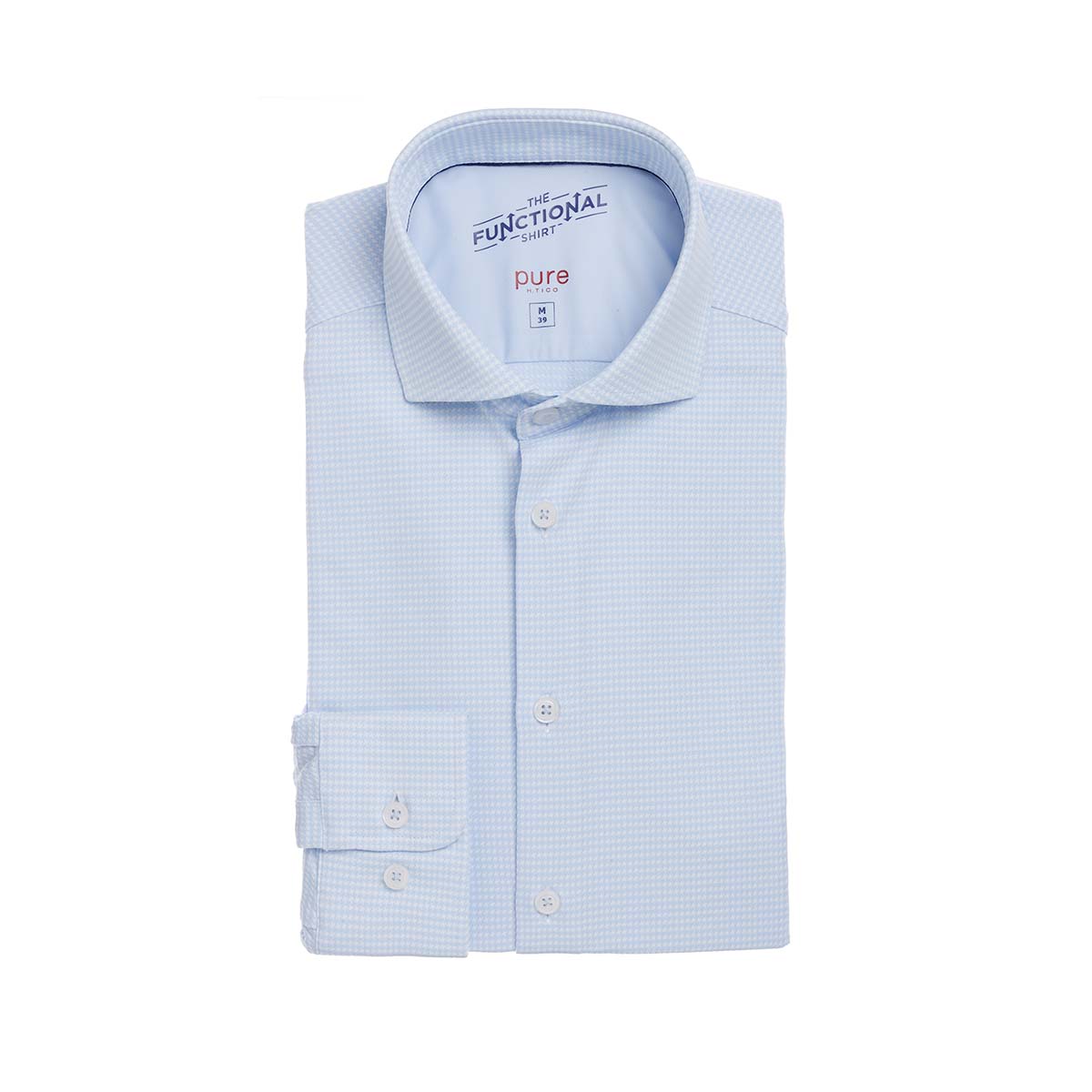 PURE Functional Modern Fit Hemd Herren 4040-21750-100-Pure-Hemd-gefaltet