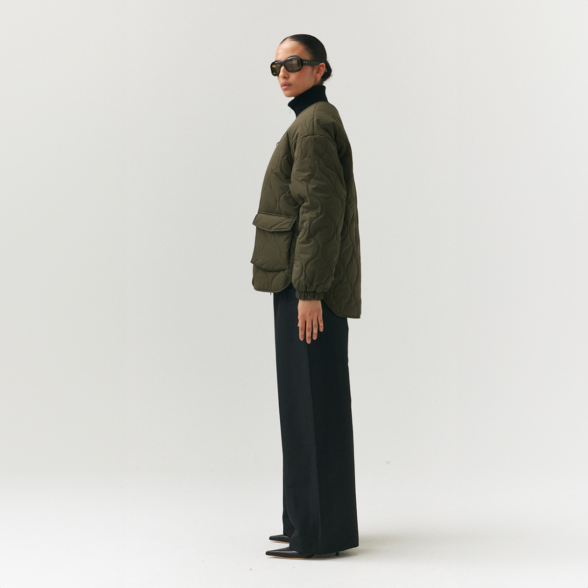Welter Shelter Padded Liner Steppjacke Damen Welter-Shelter_Padded-Liner_Women_Army_04