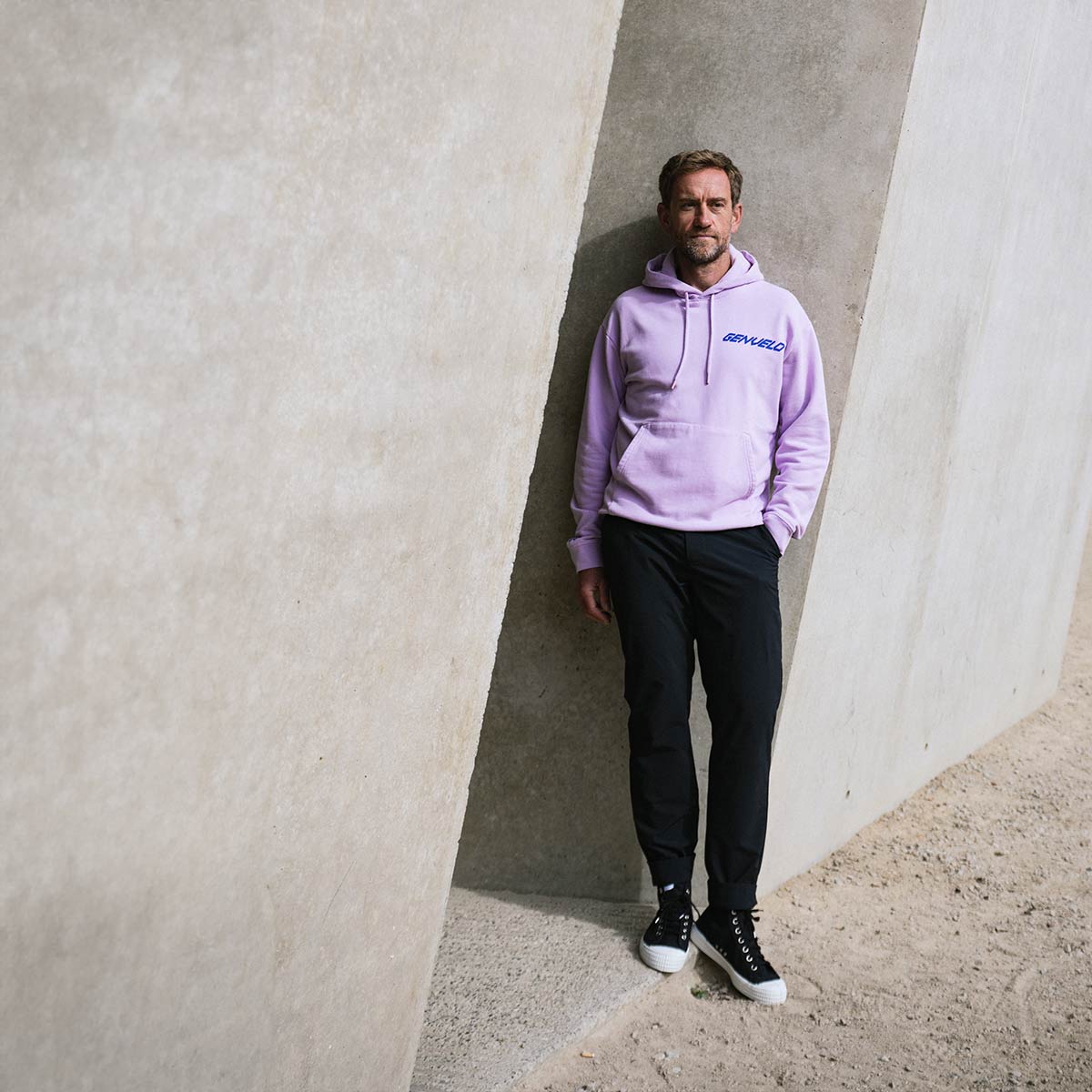 GENVELO Logo Hoodie Unisex GENVELO_Hoodie_liliac_03