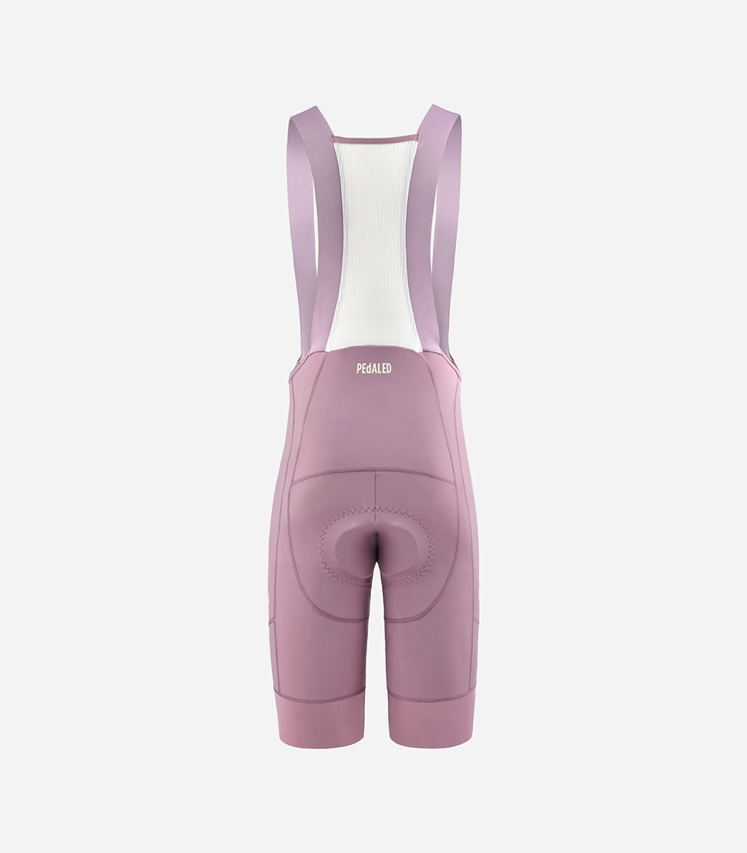 PEdALED Element Bib Fahrradhose Damen PEdALE_W_ELEMENT_BIB-SHORTS_LILAC_02