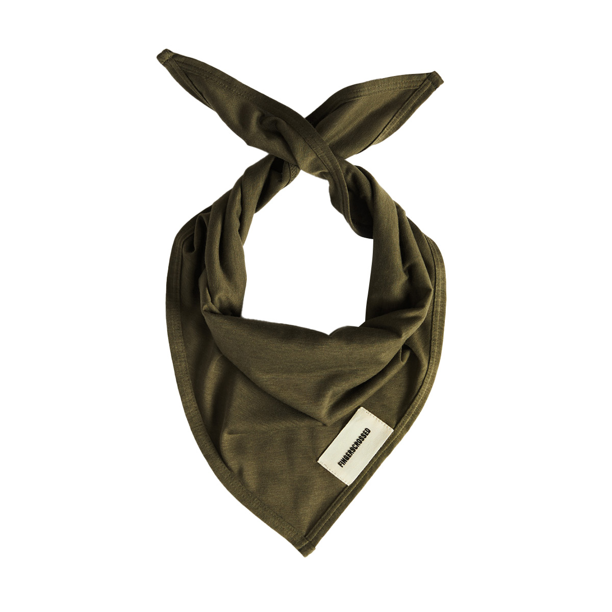 FINGERSCROSSED Fahrrad Dreieckstuch Unisex FS-TRIANGLE-SCARF-OLIVE_01-1