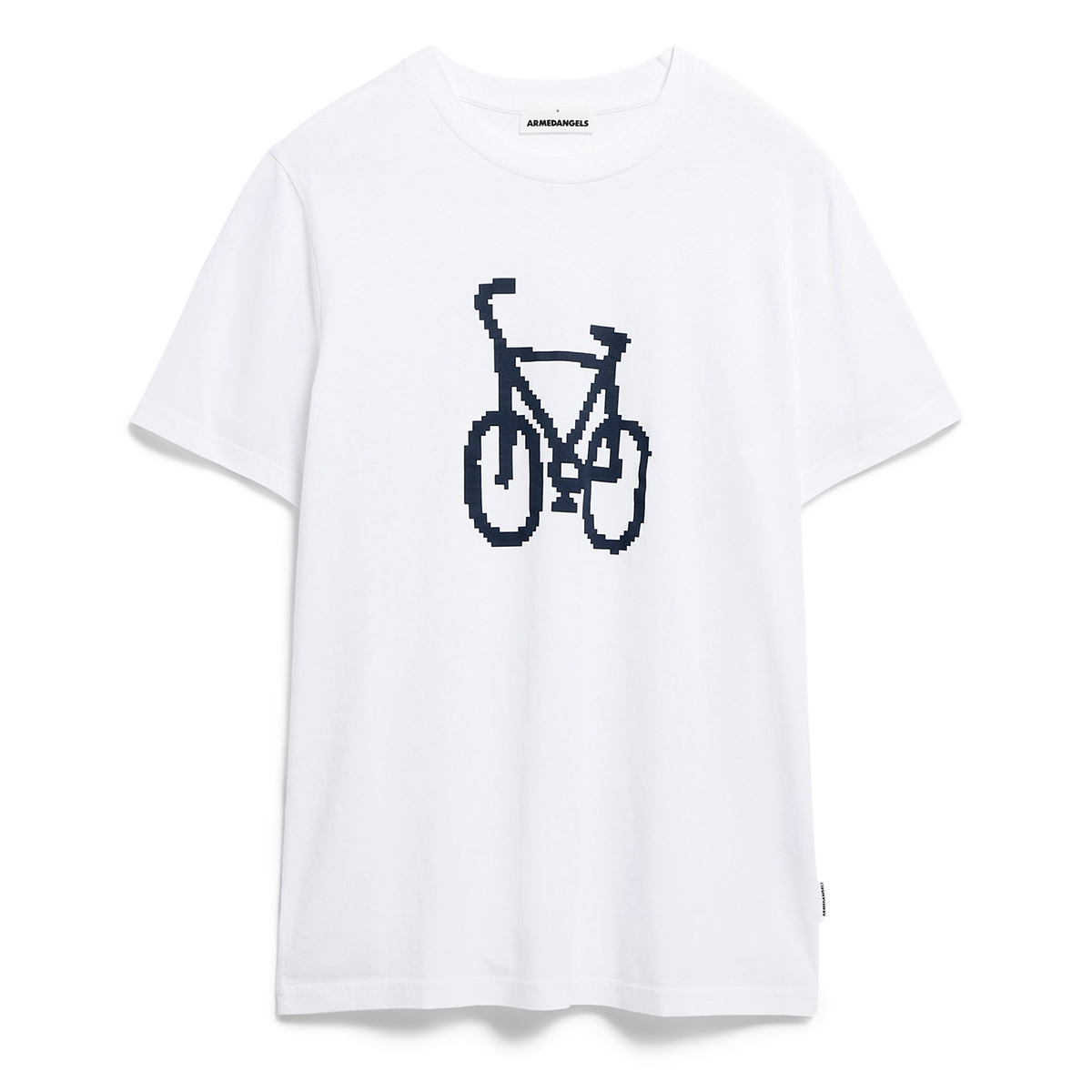 ARMEDANGELS JAAMES Fun Bike T-Shirt Herren AA_30005758-188JAAMES-FUN-BIKE_white_01