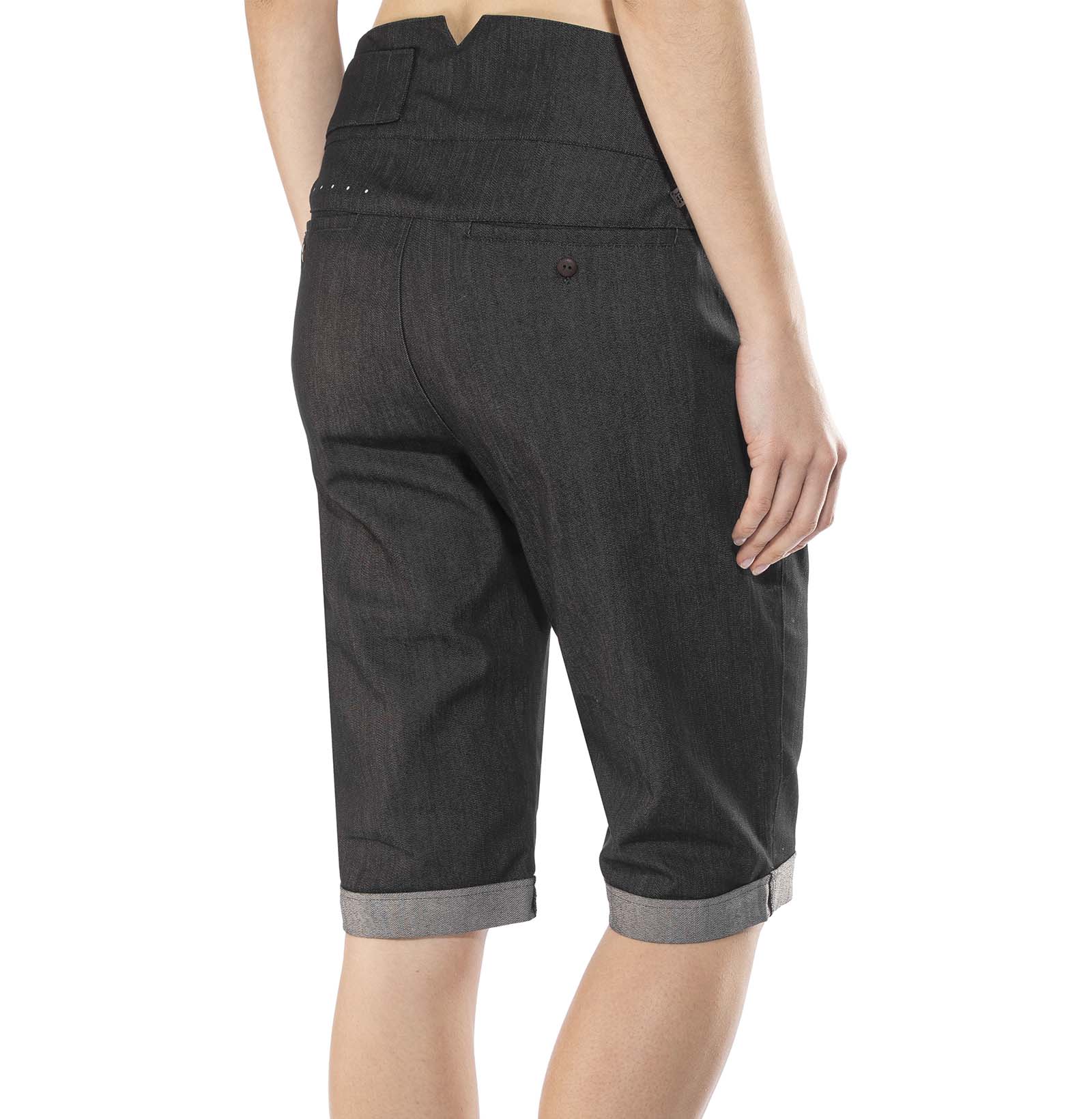 Triple2 KORT Cycle Jeans Shorts Damen Kort_w_on-Body_hinten