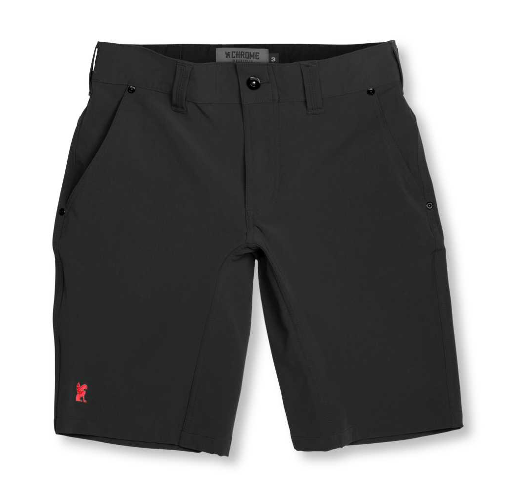 Chrome Industries Folsom 2.0 Shorts Herren 5_AP-375_BK, Bekleidung, Kurze Hosen, Rock