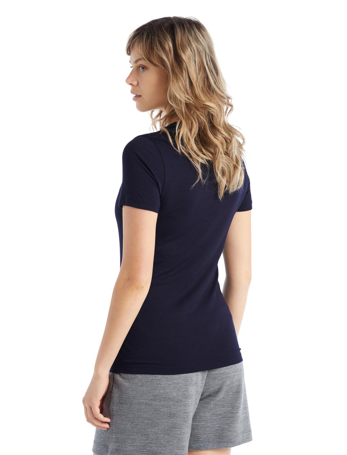 Icebreaker Tech Lite II Merino T-Shirt Damen Icebreaker_SS22-Women-Tech-Lite-II-SS-Tee-MIDNIGHT-NAVY-0A59J9401_2