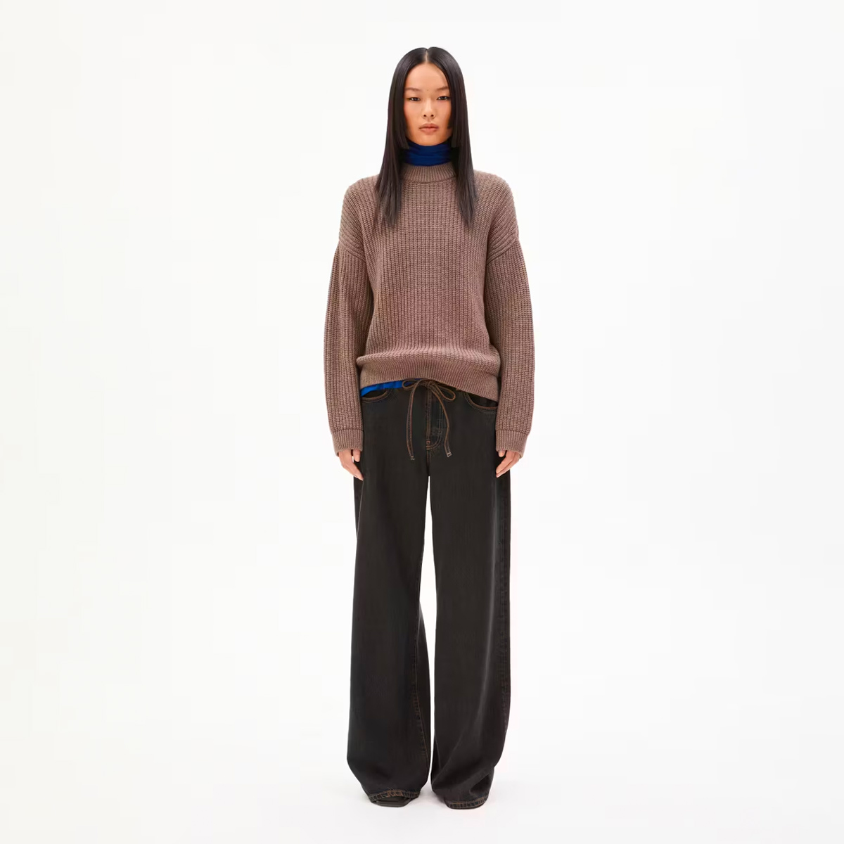ARMEDANGELS Miyaar Solid Strickpullover Damen ArmedAngels_Miyaar-Solid-Pullover_Women_Cinnamon-dust-melange_02