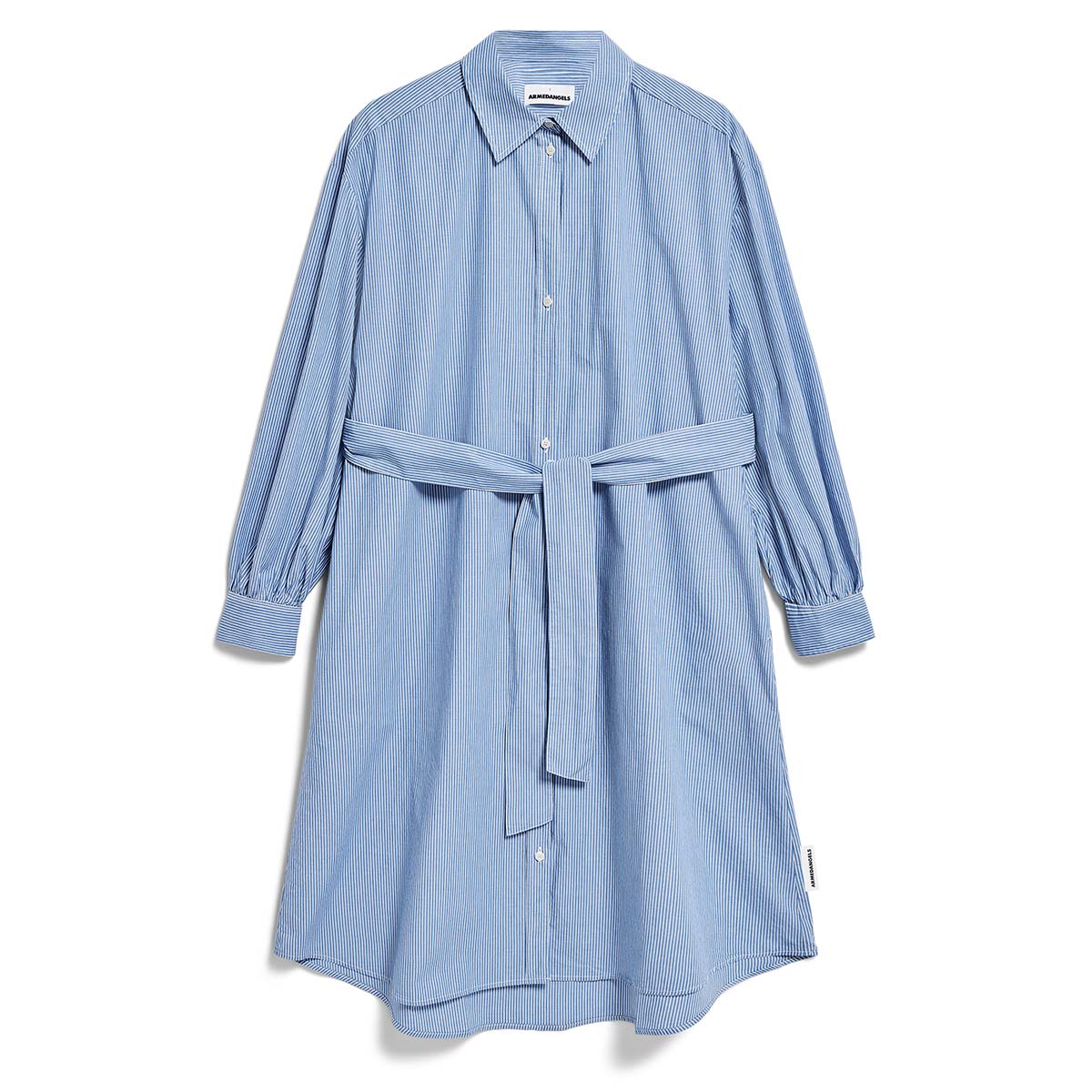 ARMEDANGELS Suriaana Blusenkleid Damen AA_30005827-2495_SURIAANA-STRIPED_warm-blue-white_01