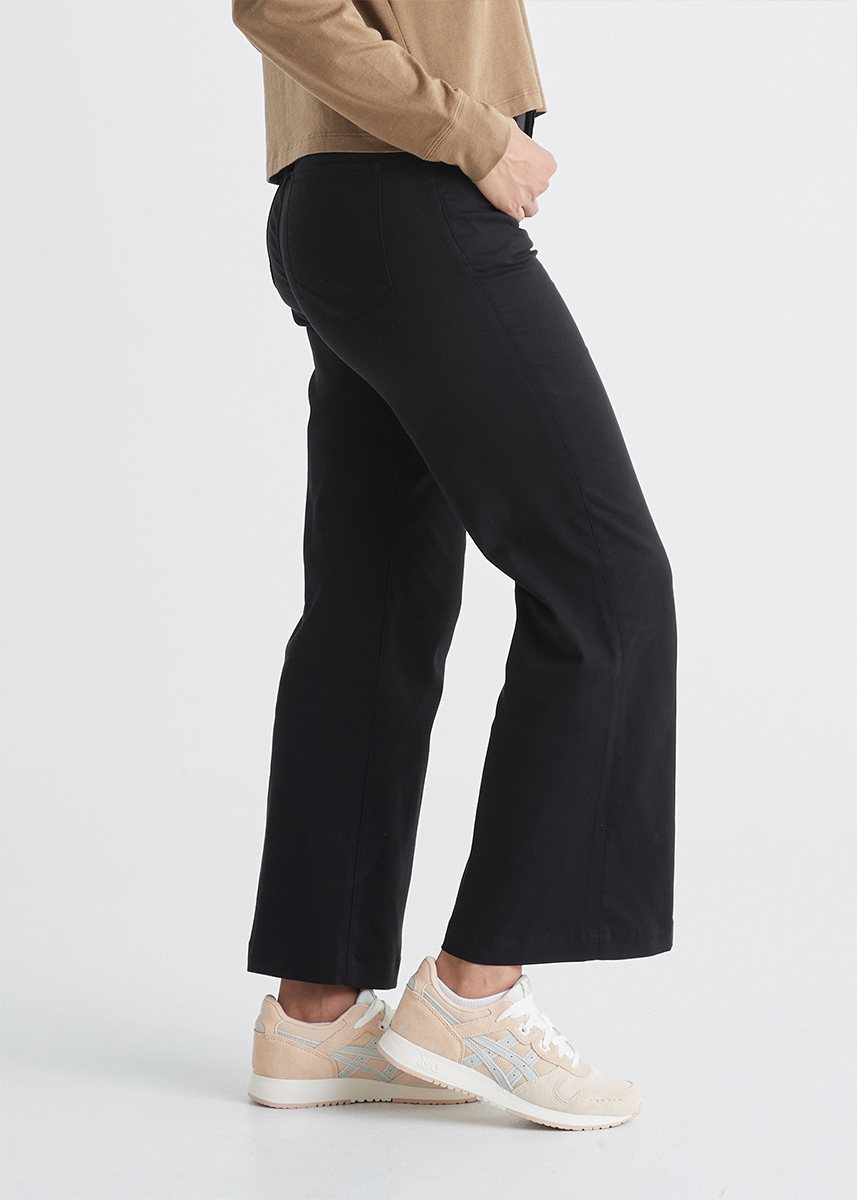 DUER Live Free High Waist Hose Damen DUER_WFTS1015_LiveFree-HighRise-WideLeg_Black_03