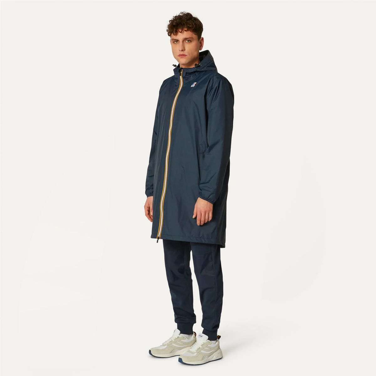 K-WAY Le Vrai 3.0 Eiffel Regenmantel Unisex K-Way_Le-Vrai-3.0-eiffel-warm_coat_blue-depth_05
