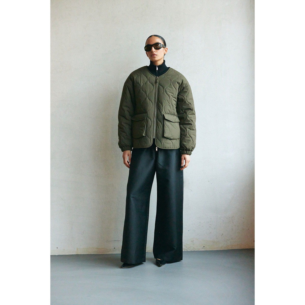 Welter Shelter Padded Liner Steppjacke Damen Welter-Shelter_Padded-Liner_Women_Army_09, Mantel, Jacke, Hosen, Blazer, Person
