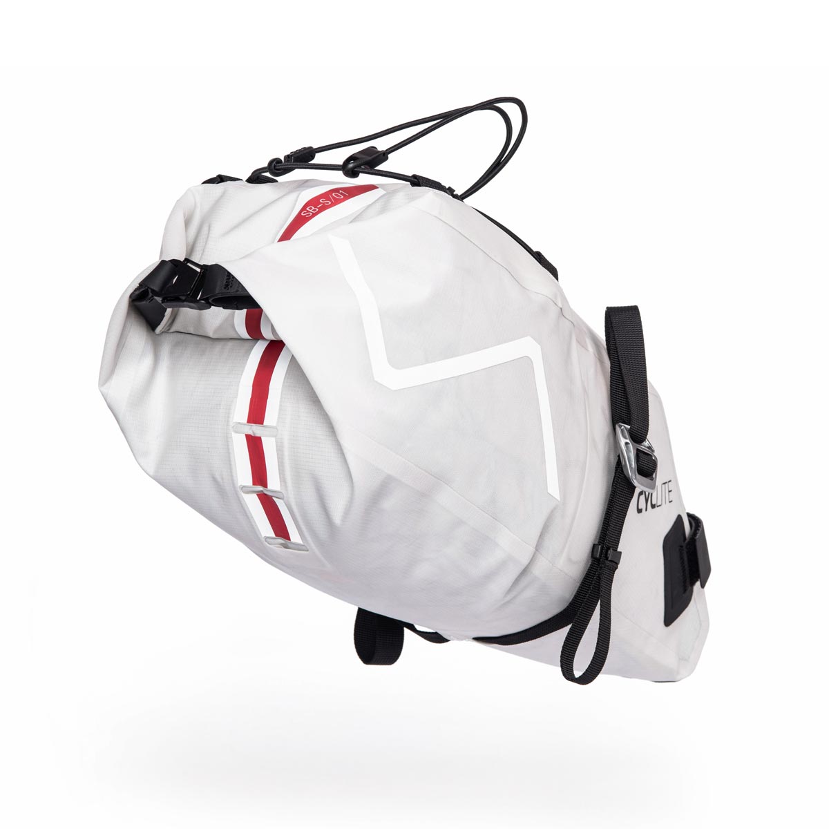 CYCLITE Saddle Bag small / 01 Satteltasche cyclite-561-Saddle-Bag-Small-black-light-grey-3