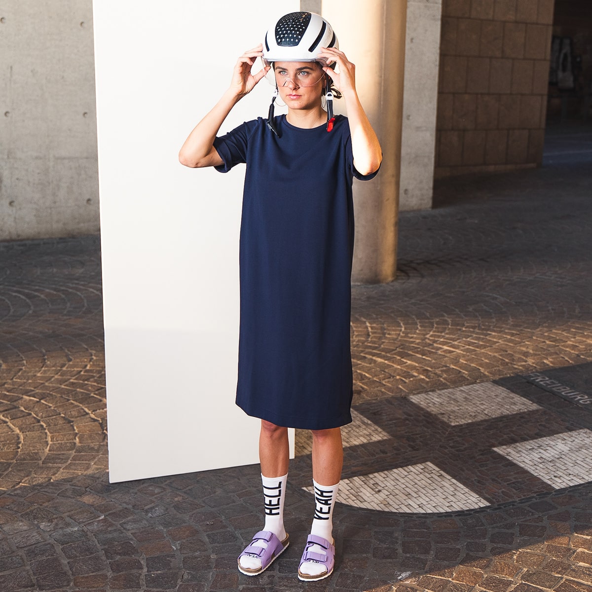 Cratoni Commuter Fahrradhelm mit Visier lynn-outfit-cratoni-commuter-fahrradhelm