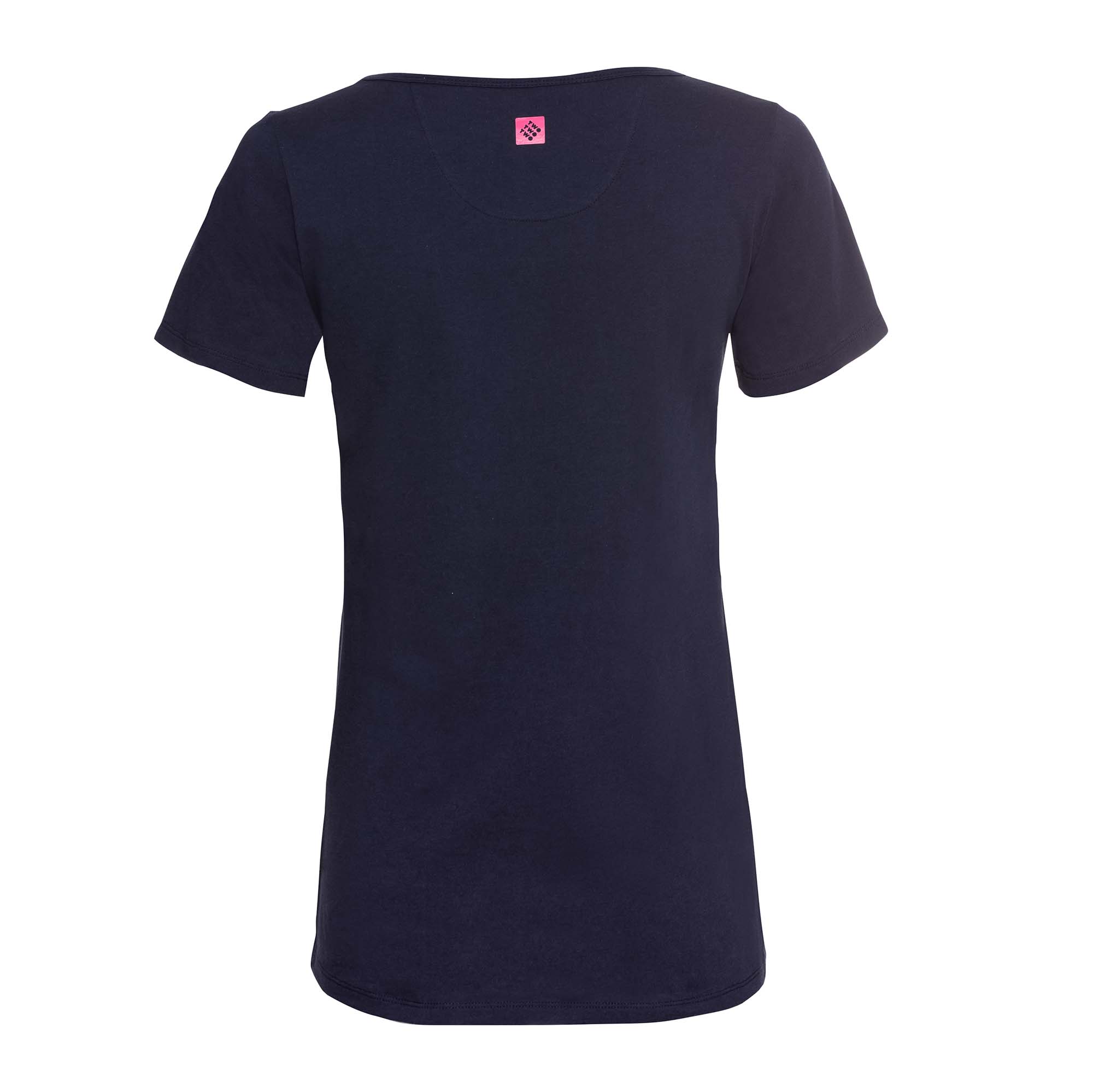 Triple2 TUUR Een Leaves Logo T-Shirt Damen Triple2 TUUR Een Leaves Logo T-Shirt Damen