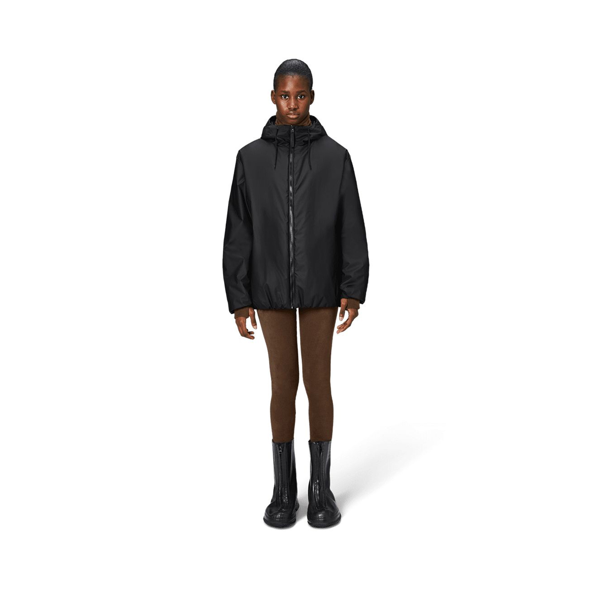 RAINS Lohja Insulated Jacket W3T1 Wattierte Jacke Unisex RAINS_Lohja-Insulated-Jacket-W3T1-Unisex_black_05