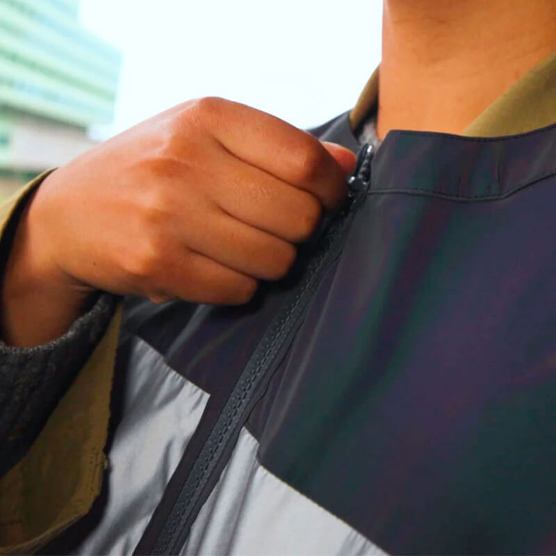 Gofluo Orion reflektierende Warnweste Zipper