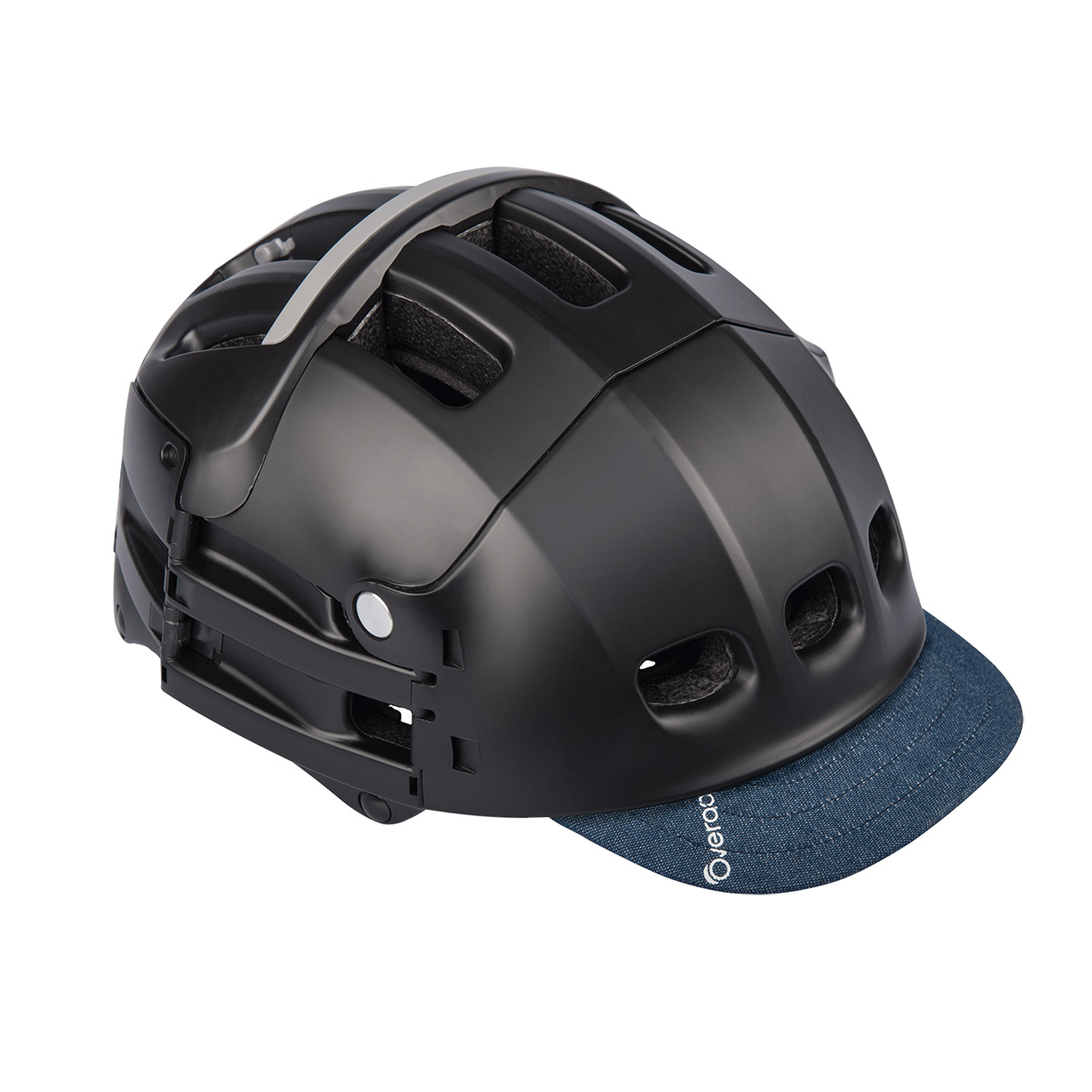 Overade Abnehmbares Fahrradhelm Visier für  Plixi FIT Falthelm Overade-Visiere_bluejeans2
