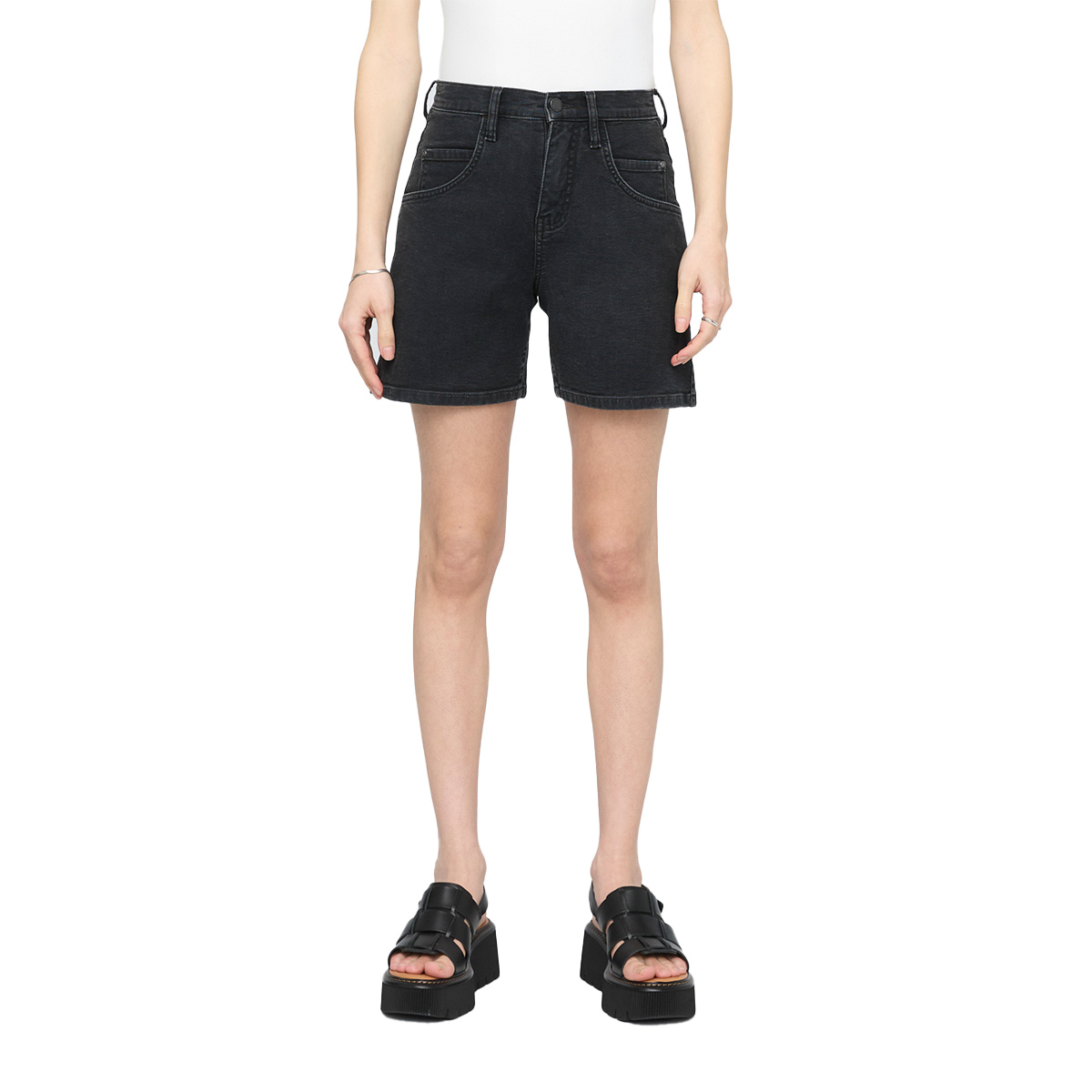 DUER Stretch Canvas High Waist Relaxed Jeans Shorts Damen DUER Stretch Canvas High Waist Relaxed Jeans Shorts Damen