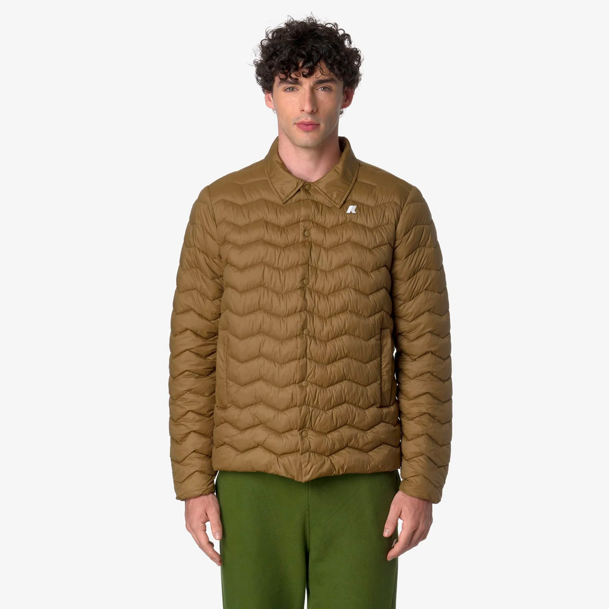 K-WAY Bruno Steppjacke Herren k-way_BRUNO-QUILTED-WARM_Jacket_brown-corda_03