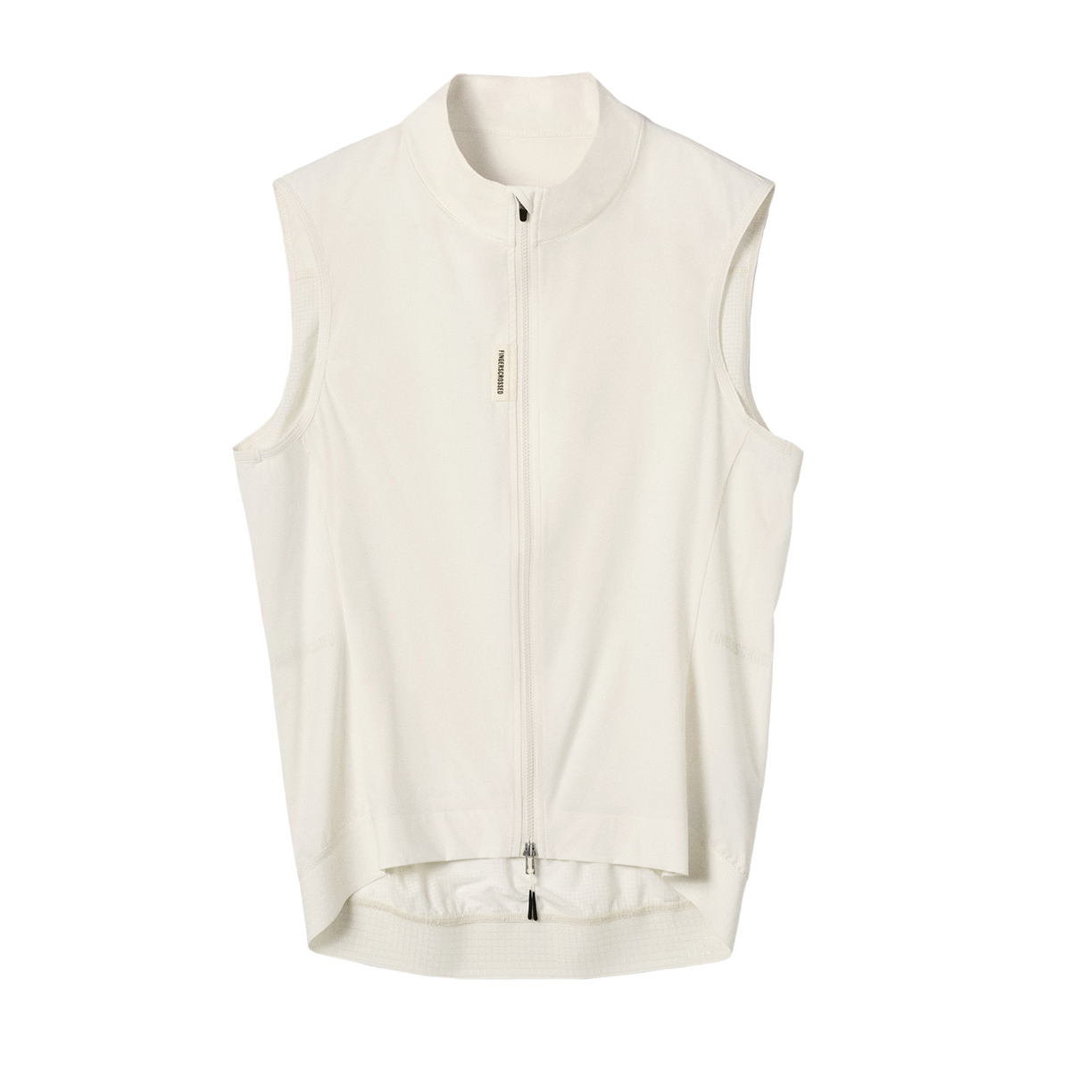 FINGERSCROSSED ##ROAD VEST WOMEN Radsport Weste Damen Windbreaker antique cream beige weiss FINGERSCROSSED ##ROAD VEST WOMEN Radsport Weste Damen Windbreaker antique cream beige weiss Freisteller vorne