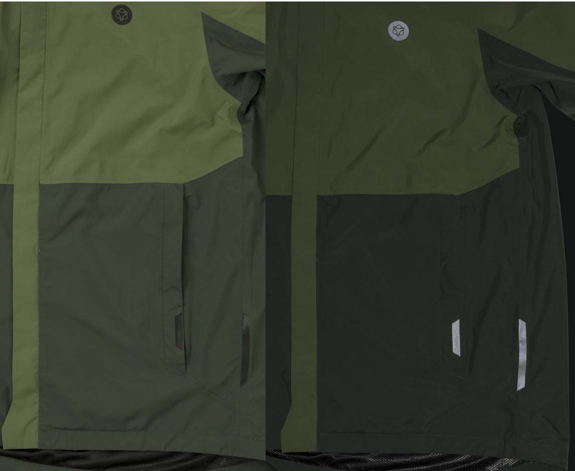 AGU Section Essential Regenjacke Herren 430302-AGU-Rainjacket-Section-Men-army-green-green-Detail5