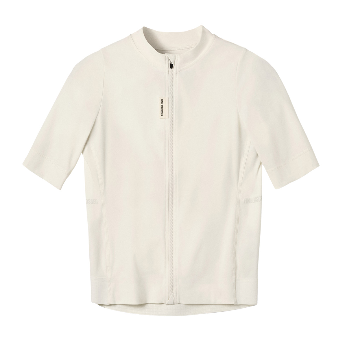 FINGERSCROSSED #ROAD JERSEY Women Rad Trikor Radsport Damen antique cream weiss beige FINGERSCROSSED #ROAD JERSEY Women Rad Trikor Radsport Damen antique cream weiss beige Freisteller vorne