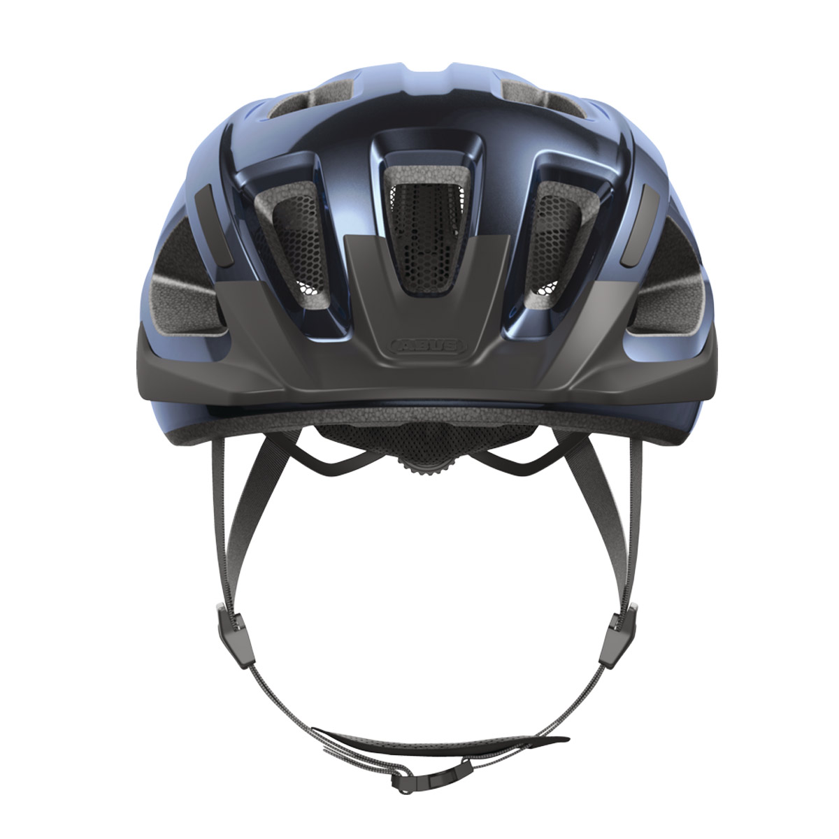 ABUS ADURO 3.0 Fahrradhelm mit Schild Trekking City Unisex midnight blue dunkelblau ABUS ADURO 3.0 Fahrradhelm mit Schild Trekking City Unisex midnight blue dunkelblau Front von Vorne