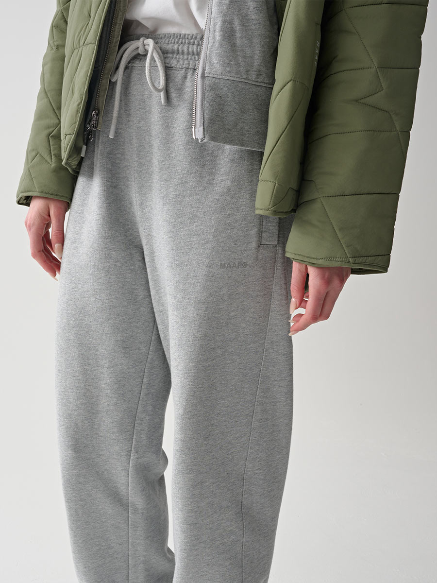 MAAP Essentials Jogginghose Damen  Maap_MPWTO241124_GYML-Womens-Essentials-Sweatpant_Grey-Marle_Aero_03