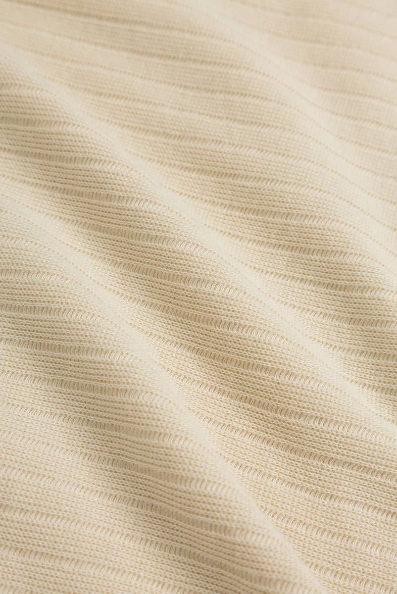 ROTHOLZ Rippstrick T-Shirt Damen Rotholz_RibbedT-ShirtOrganicCotton-SoftSand_04