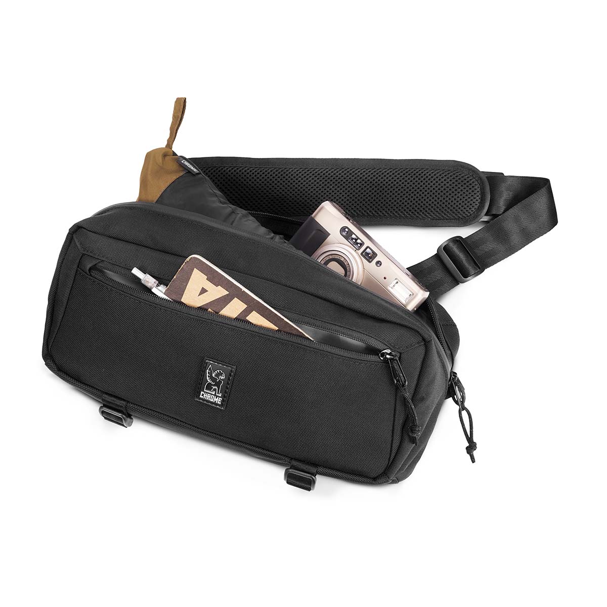 Chrome Industries Mini Kadet Messenger Bag 5 L Crossbody Tasche BG-321-Chrome-Mini-Kadet-BK-4