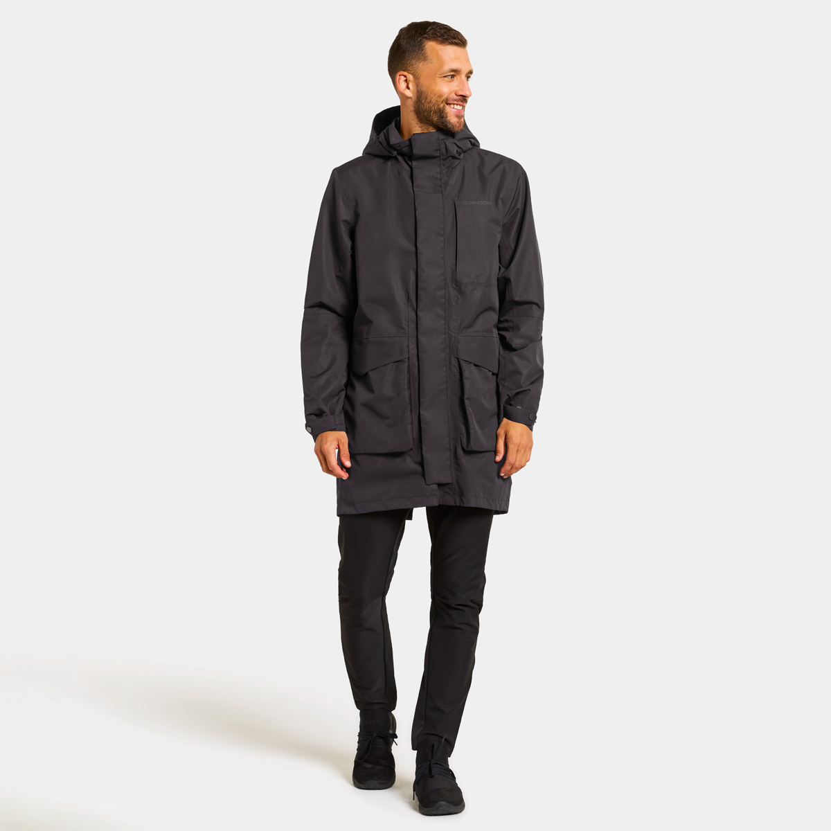 Didriksons ANDREAS Parka Regenjacke Herren Didriksons_Andreas-USX-Parka_Men_black_03