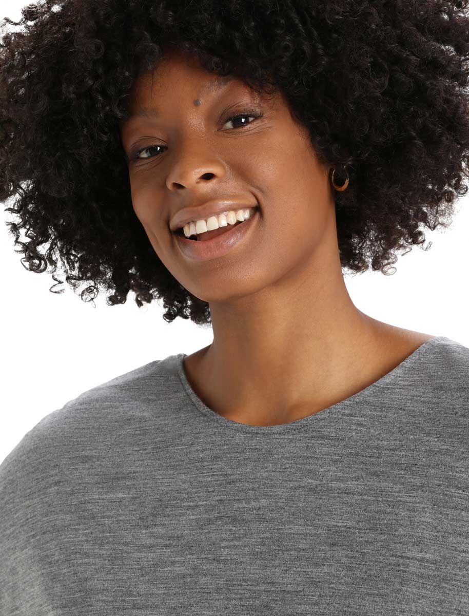 Icebreaker Drayden Wendbares T-Shirt Damen Icebreaker_FW22-Women-Drayden-Reversible-SS-Top-0A56ES004_4