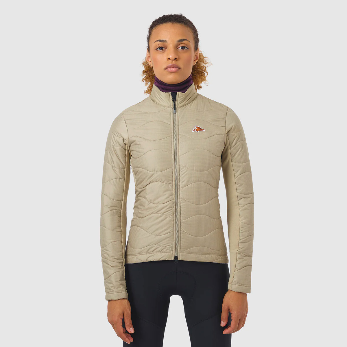 Café du Cycliste Albertine Primaloft Isolierte Jacke Damen Cafe-du-Cycliste_Albertine-Primaloft-Jacket-Thermal_Women_pearl-grey_04