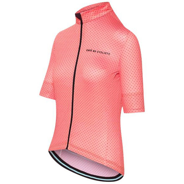 Café du Cycliste Fleurette Radtrikot Damen Cafe_du_Cycliste_fleurette_guava_women_sk
