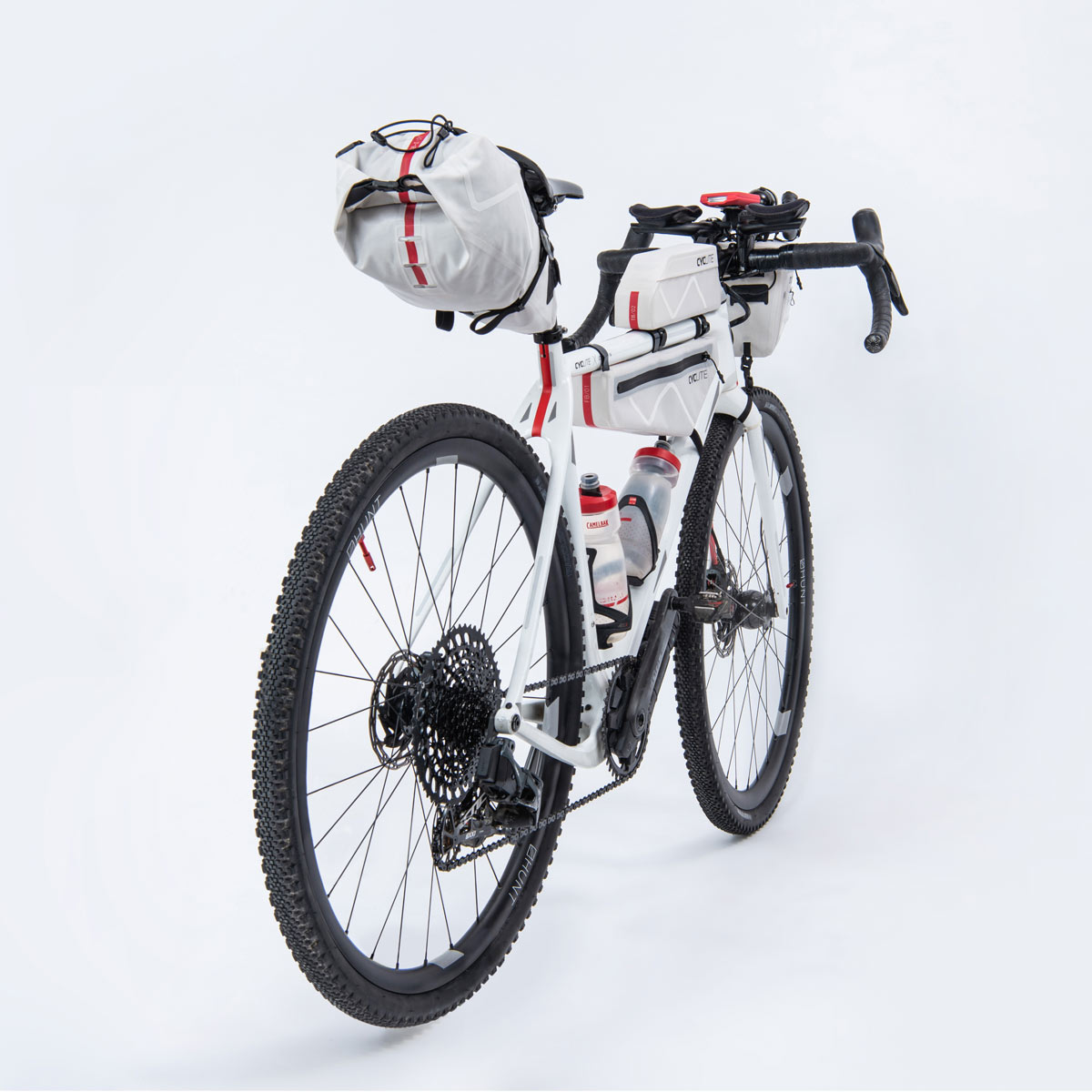 CYCLITE Saddle Bag small / 01 Satteltasche cyclite-561-Saddle-Bag-Small-black-light-grey-9