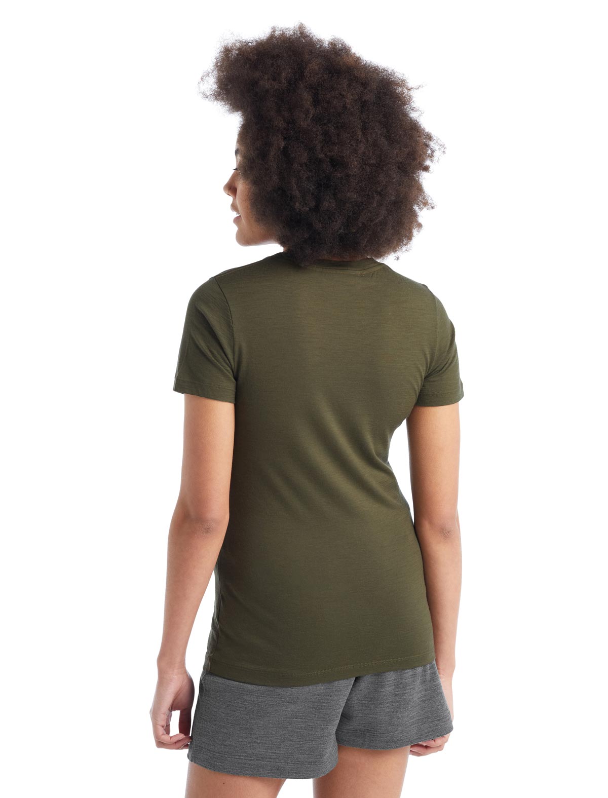Icebreaker Tech Lite II Merino T-Shirt Damen Icebreaker_SS22-Women-Tech-Lite-II-SS-Tee-LODEN-0A59J9069_2