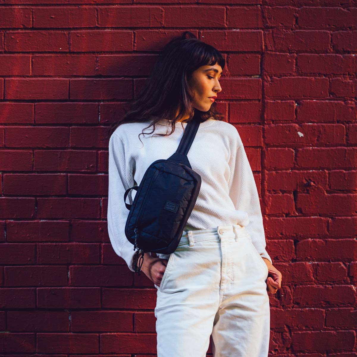 Chrome Industries Ziptop 3 L Crossbody Tasche Chrome_Industries_BG-288_Ziptop-Waistpack-im3