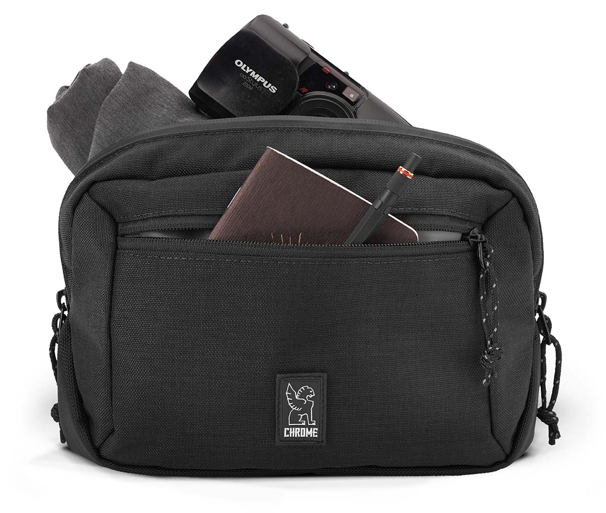Chrome Industries Ziptop 3 L Crossbody Tasche BG-288-Chrome-BK-3