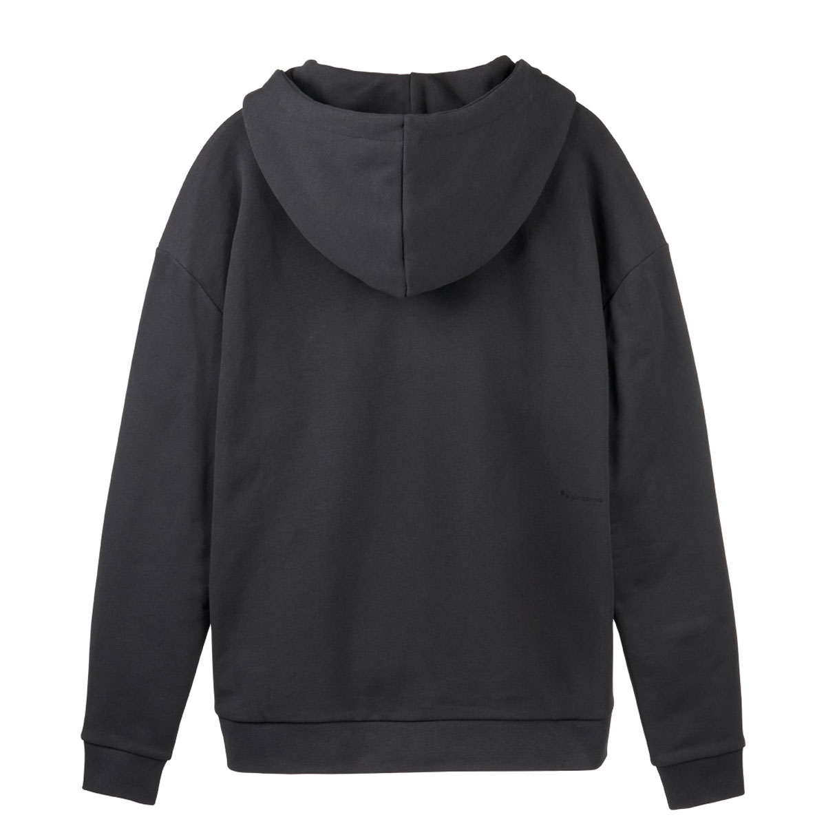 Pinqponq Sweatjacke Unisex PPC-HOZ-101-801-pinqponq-Zipped-Hoodie-Peat-Black-02